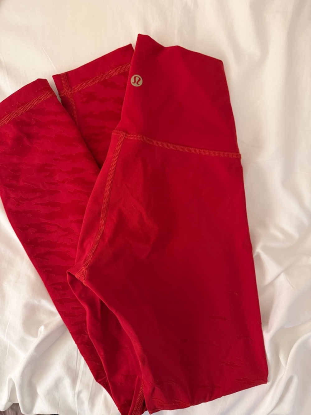 lululemon athletica Red High-Rise Leggings